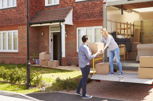 Flat removals planning in Carshalton residential area