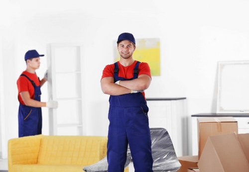 Business packing and labeling for office removals in Carshalton
