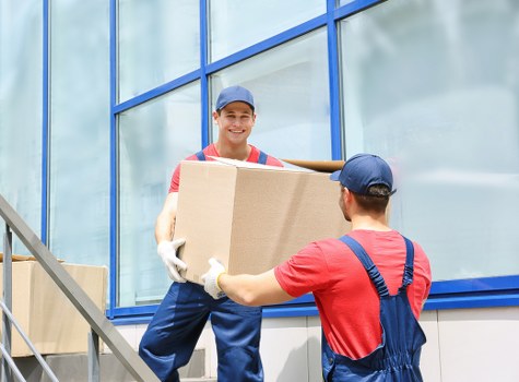 Transporting household furniture during a small move
