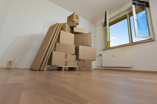 Moving day preparation for student storage Carshalton