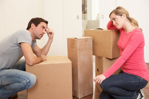 Organised storage unit for household belongings in Carshalton