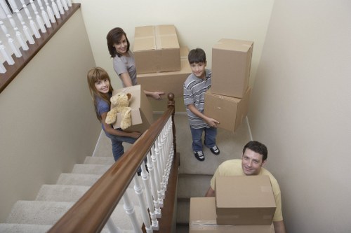Clean and professional office storage arrangement in Carshalton